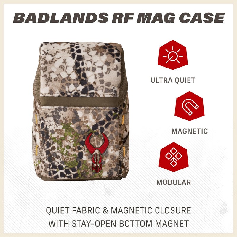 Badlands RF Mag Case - Magnetic Rangefinder Holder for Fast, Quiet Access During Hunts, Attaches to Bino Harness - Image 2